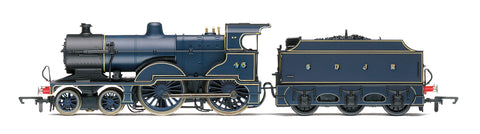 Hornby R30286 OO Gauge S&DJR, Class 2P, 4-4-0, No. 46 - Era 2