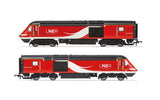 Hornby R3802 OO Gauge LNER HST Power Cars 43315/43309