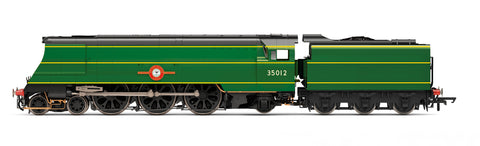 Hornby R3860 OO Gauge BR Merchant Navy 35012 United States Lines - Era 4