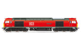Hornby R3885 OO Gauge DB Cargo UK, Class 60, Co-Co, 60062 'Stainless Pioneer' - Era 11