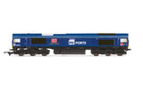 Hornby R3919 OO Gauge PD Ports, Class 66, Co-Co, 66109 'Teesport Express' - Era 11