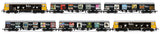 Hornby R3954 OO Gauge The Beatles ‘Singles from Liverpool’ Train Pack