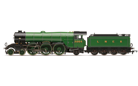 Hornby R3989 OO Gauge LNER, A1 Class, 2564 'Knight of Thistle' (diecast footplate and flickering firebox) - Era 3