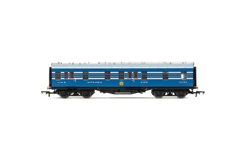 Hornby R40054 OO Gauge LMS, Stanier D1912 Coronation Scot 50' RK Coach, 30085- Era 3