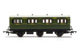 Hornby R40085 OO Gauge SR, 6 Wheel Coach, 1st Class, 7514 - Era 3