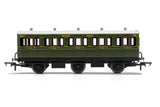 Hornby R40086A OO Gauge SR, 6 Wheel Coach, 3rd Class, 1909 - Era 3