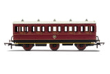 Hornby R40090 OO Gauge NBR, 6 Wheel Coach, 3rd Class, 1169 - Era 2