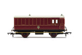 Hornby R40092 OO Gauge NBR, 4 Wheel Brake, Baggage, 234 - Era 2