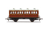 Hornby R40115 OO Gauge LB&SCR, 4 Wheel Coach, 1st Class, Fitted Lights, 474 - Era 2
