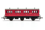 Hornby R40123 OO Gauge BR 6 Wheel Coach 1st Class Fitted Lights E41373 - Era 4