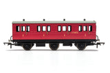 Hornby R40123 OO Gauge BR 6 Wheel Coach 1st Class Fitted Lights E41373 - Era 4