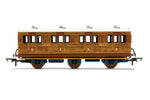 Hornby R40127 OO Gauge LNER, 6 Wheel Coach, 1st Class, Fitted Lights, 4172 - Era 3