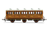 Hornby R40128A OO Gauge LNER, 6 Wheel Coach, 3rd Class, Fitted Lights, 4142 - Era 3