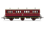 Hornby R40135 OO Gauge NBR, 6 Wheel Coach, 1st Class, Fitted Lights, 414 - Era 2