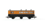 Hornby R40293 OO Gauge LSWR, 6 Wheel Coach, 3rd Class, 648 - Era 2