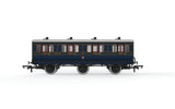 Hornby R40296 OO Gauge S&DJR, 6 Wheel Coach, 1st Class, 3 - Era 2