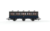 Hornby R40298 OO Gauge S&DJR, 6 Wheel Coach, 3rd Class, 109 - Era 2