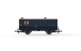 Hornby R40302 OO Gauge S&DJR, 4 Wheel Coach, Passenger Brake, 8 - Era 2
