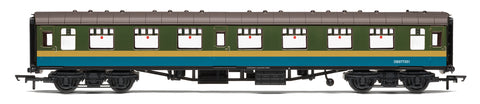 Hornby R40346 OO Gauge BR Departmental, exMk1 First Open Coach, DB977351 - Era 8