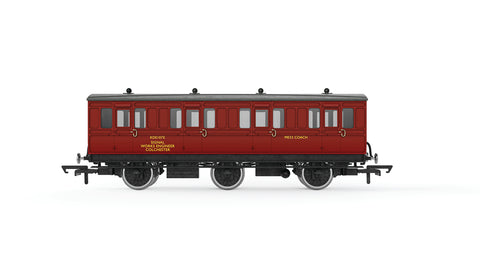 Hornby R40359 OO Gauge BR Departmental, 6 Wheel Crew Coach, KDE107E - Era 8