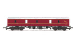 Hornby R4936 OO Gauge BR Maroon GUV Parcels Van W86468