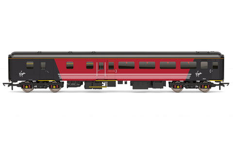Hornby R4945A OO Gauge Virgin Trains, Mk2F Brake Standard Open Coach, 9523, Era 9