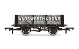 Hornby R60024 OO Gauge 5 Plank Wagon, Wadsworth & Sons - Era 2