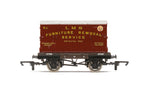 Hornby R60072 OO Gauge LMS, Conflat A, Furniture Removal - Era  3