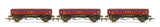 Hornby R60159 OO Gauge MHA Ballast Wagon, Three Pack, EWS - Era 9