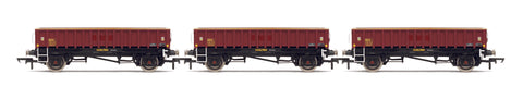 Hornby R60163 OO Gauge MHA Ballast Wagon, Three Pack, Ex EWS - Era 8