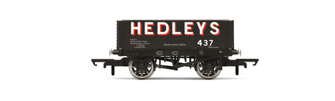 Hornby R60192 OO Gauge 6 Plank Wagon, Hedleys - Era 3