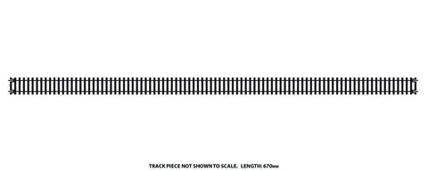 Hornby R603 OO Gauge Nickel Silver Long Straight Track