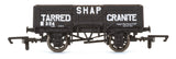 Hornby R6750 OO Gauge 5 Plank Wagon Shap Tarred Granite