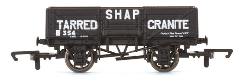 Hornby R6750 OO Gauge 5 Plank Wagon Shap Tarred Granite