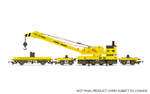 Hornby R6897 OO Gauge BR 75t Breakdown Crane