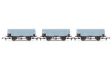 Hornby R6906 OO Gauge BR 21t Mineral Wagon Triple Pack