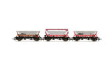 Hornby R6963 OO Gauge National Wagon Preservation Group, Hopper wagons, three pack - Era 11