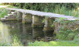 Hornby R7341 OO Gauge Stone Footbridge