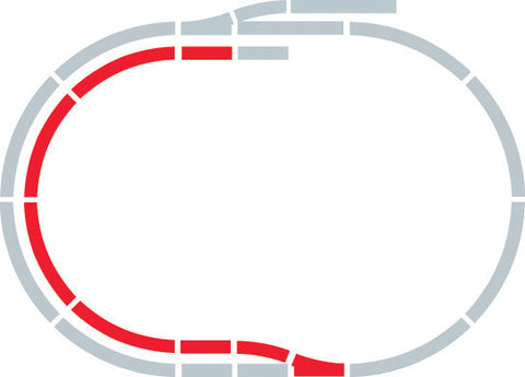 Hornby R8222 OO Gauge Track Extension Pack B