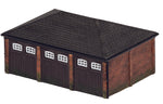 Hornby R9812 OO Gauge Skaledale Triple Garage