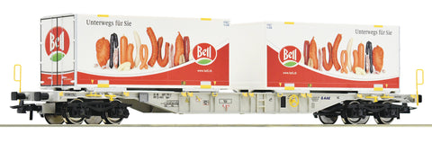 Roco 76948 HO Gauge SBB Bell Sgnss Container Wagon V