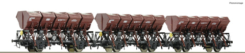 Roco 77039 HO Gauge DB Dump Wagon Set (3) IV