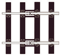 Peco SL-713 O Gauge Bullhead/Flat Bottom Transition Track