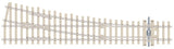 Peco SL-E1095 OO Gauge Code 75 Concrete Sleeper Medium Radius R/H Electrofrog Point