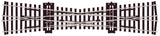 Peco SL-E180 OO Gauge Code 75 Electrofrog Single Slip (12° angle)