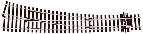 Peco SL-E186 OO Gauge Code 75 Electrofrog R/H Curved Point