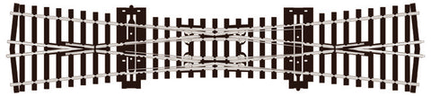 Peco SL-E190 OO Gauge Code 75 Electrofrog Double Slip (12° angle)