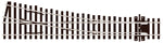 Peco SL-E195 OO Gauge Code 75 Electrofrog R/H Medium Radius Point