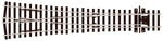 Peco SL-E198 OO Gauge Code 75 Electrofrog Large Radius Y Point