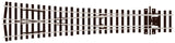 Peco SL-E198 OO Gauge Code 75 Electrofrog Large Radius Y Point